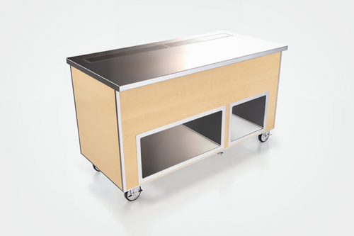 Low Temp Industries SPC-BT-SS/LP-74 74 3/8" Beverage Counter