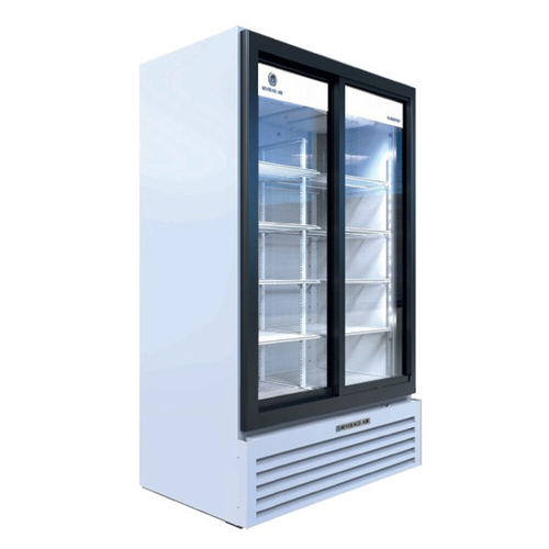 Beverage-Air MT49-1-SDW 47 1/8" 2 Section Refrigerated Merchandiser