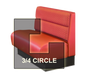 DM Seating DBTPS-48HO-34 Booth