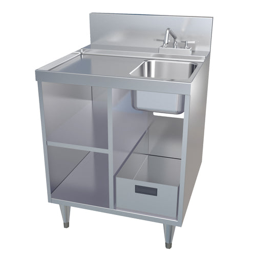 LaCrosse CL12HS-CS 12" Underbar Sink