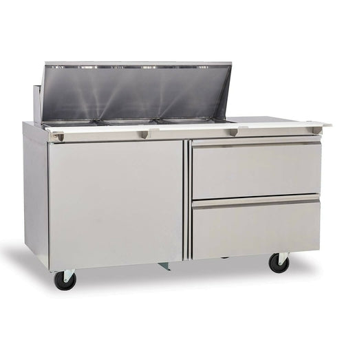Delfield 4460NP-18M 60 1/8" Mega Top Sandwich / Salad Prep Table