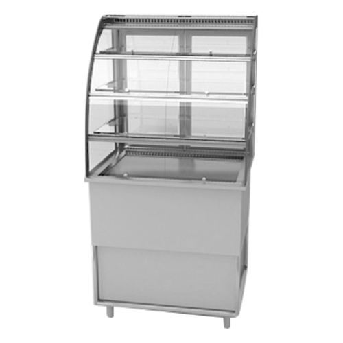 RPI VICD2-34-R-CV-SC-FD 31 1/2" Refrigerated Display Case