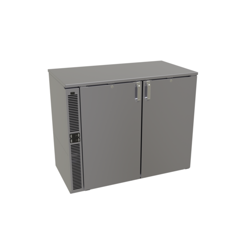Glastender C2SB44 44" Solid Door Back Bar Cooler
