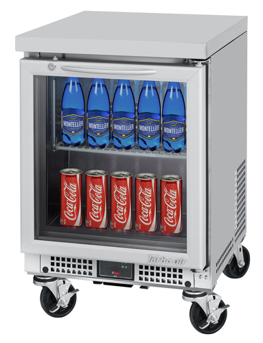 Turbo Air MUR-20SG-N6 20" Solid Door Undercounter Refrigerator
