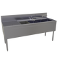 Glastender FSB-60R-S 60" Underbar Sink