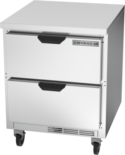 Beverage-Air WTRD27AHC-2-FLT 27" 2 Drawer Worktop Refrigerator