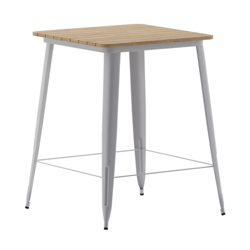 Flash Furniture JJ-T14619H-80-BRSL-GG 31 1/2" Patio Table