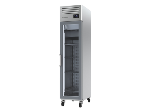 Infrico IRR-AGN300CR 19" Solid Door Reach-In Refrigerator
