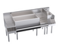 Krowne KR24-W72C-10 72" Underbar Ice Bin / Cocktail Station