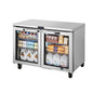 True TUC-48G-HC~SPEC3 48 3/8" Glass Door Undercounter Refrigerator