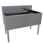 Glastender CBB-42R-CP10 42" Underbar Ice Bin / Cocktail Station