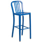 Flash Furniture CH-61200-30-BL-GG 15 1/2" Patio Barstool