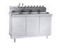 La Rosa L-43132-28 32" Ice Cream Dipping Cabinet with Syrup Rail