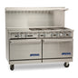 Imperial IR-6-G24-CC 60" 6 Burner Gas Restaurant Range
