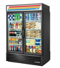 True GDM-49RL-HC~TSL01 54 1/8" 2 Section Refrigerated Merchandiser
