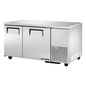 True TUC-60-32-HC 60 1/4" Solid Door Undercounter Refrigerator