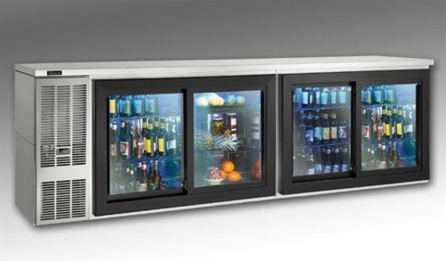 Perlick SDBS108 108" Solid Door Back Bar Cooler