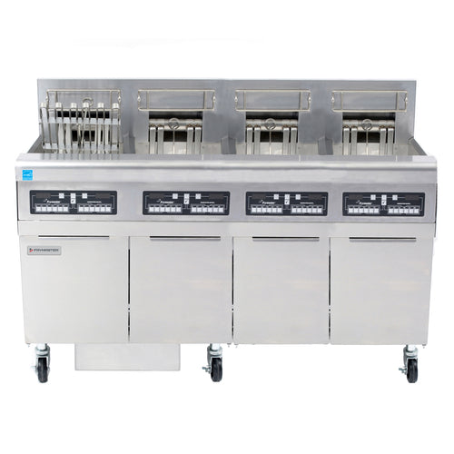 Frymaster FPRE417TC 62 5/8" (4) 50 lb Electric Fryer Battery