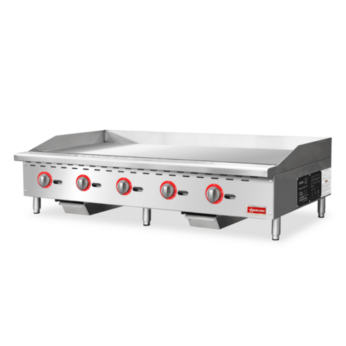 Omcan 48520 60 1/4" Gas Countertop Griddle
