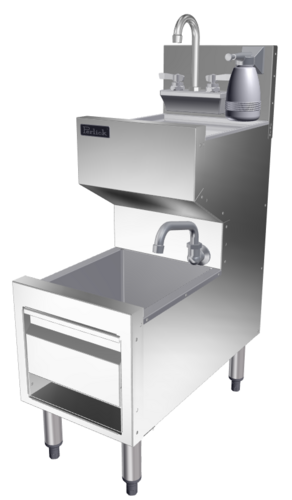 Perlick TSF12CS 24" Underbar Sink