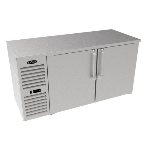 Krowne LS60 60" Solid Door Back Bar Cooler