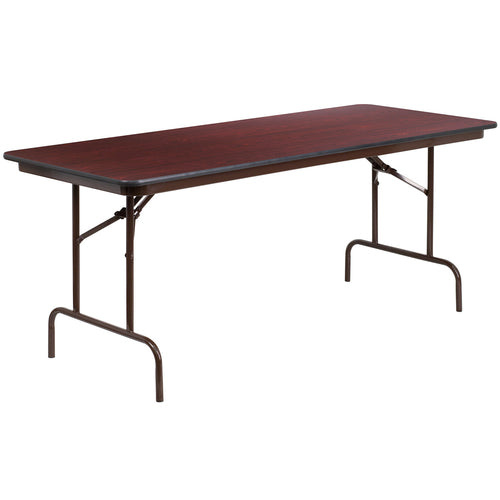 Flash Furniture YT-3072-MEL-WAL-GG Folding Table