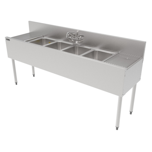 Perlick TS72M4-DB 72" Underbar Sink