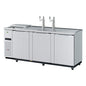 Turbo Air TCB-4SDD-N 90 3/8" Draft Beer Cooler