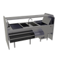 Glastender PSC-78R 78" Underbar Ice Bin / Cocktail Station