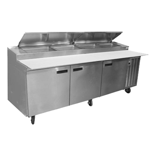 Delfield 18699PTLP 99" Pizza Prep Table