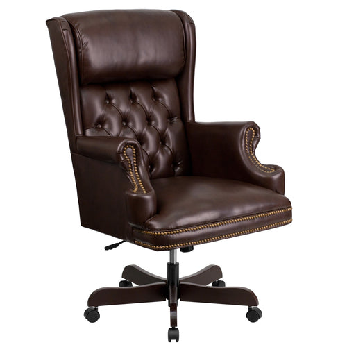 Flash Furniture CI-J600-BRN-GG 27" Dining Chair