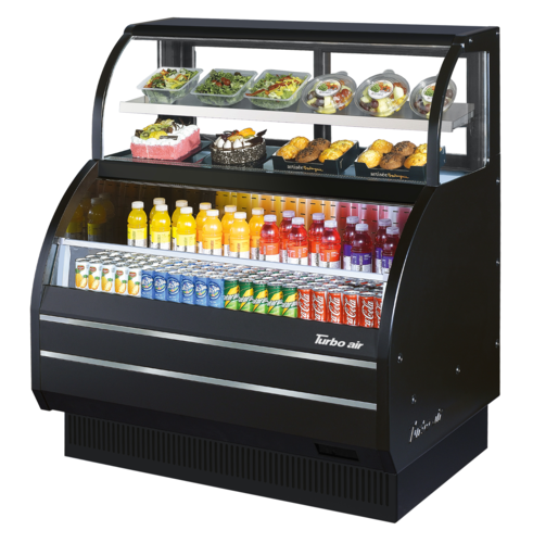 Turbo Air TOM-W-50SB-N 50 7/8" Open Air Merchandiser