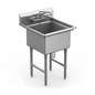 Winholt WS1T1824 23" Compartment Sink