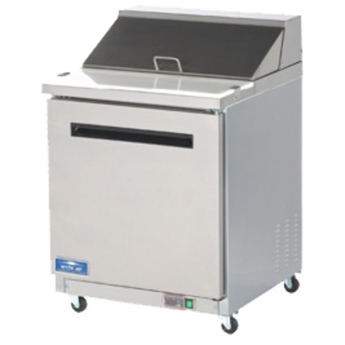 Arctic Air AMT28R 29" 1 Door 12 Pan Mega Top Sandwich / Salad Prep Table