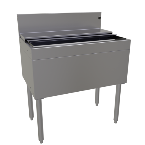 Glastender IBA-30 30" Underbar Ice Bin / Cocktail Station