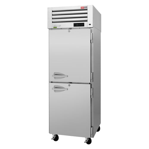 Turbo Air PRO-26-2F-N(-L) 28 3/4" 1 Section Solid Door Reach-In Freezer
