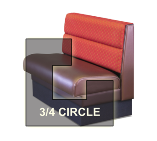 DM Seating DBPS-48HO-34 Booth