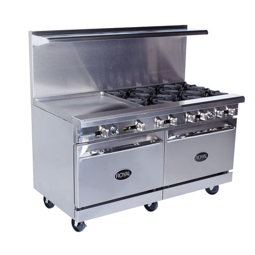 Royal Range RR-6G12-126C 48" Gas Restaurant Range