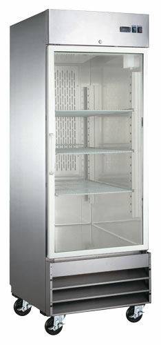 Omcan 51024 29" 1 Section Refrigerated Merchandiser