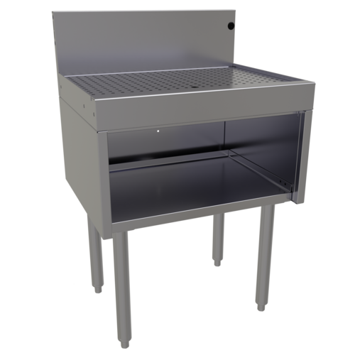 Glastender DBHA-24-LD 24" Underbar Drainboard