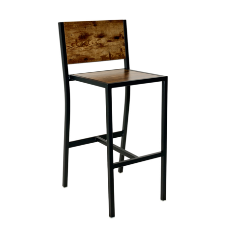 BFM Seating 102BVWR-SB Barstool