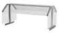 Turbo Air SNZ-60C 59" Sneeze Guard