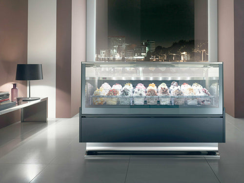 Oscartek DIAMOND PRO 1 G1150 45 1/4" Ice Cream Dipping Cabinet