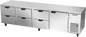 Beverage-Air UCRD119AHC-6 119" Solid Door Undercounter Refrigerator
