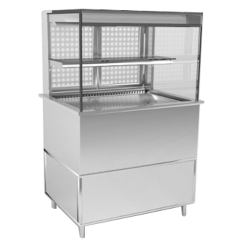 RPI VIAS2-20-R-SQ-SC-INS 31 1/2" Refrigerated Display Case