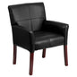 Flash Furniture BT-353-BK-LEA-GG 26 1/2" Dining Chair