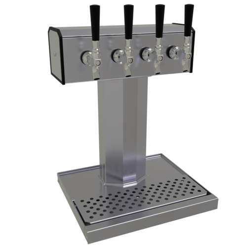 Glastender BT-4-SS 14" Draft Beer Tower