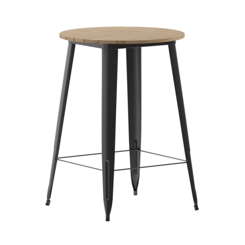 Flash Furniture JJ-T14623H-76-BRBK-GG 30" Patio Table