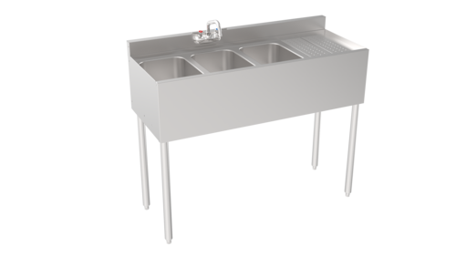 Krowne 18-43L 48" Underbar Sink