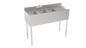 Krowne 18-43L 48" Underbar Sink